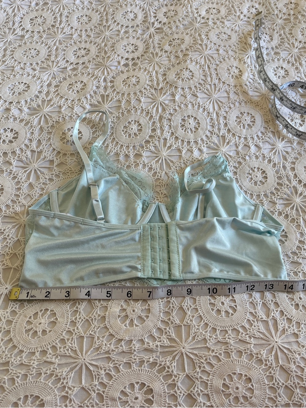 Avidlove blue teal lace bralette bra - Picture 3 of 8